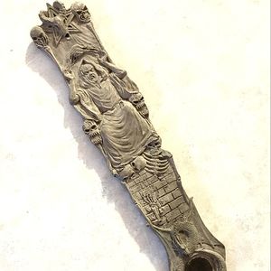 🌜Vintage Gray Occult Dark Arts Incense Burner🌛